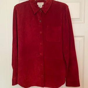 ‼️SALE‼️Real Suede shirt/jacket! Stunning! Very gently worn. ❤️